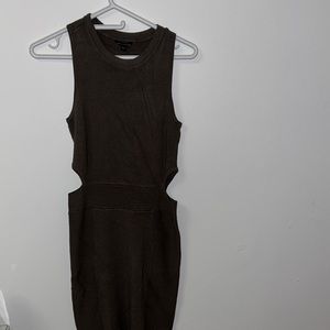 Navy Green Guess Dress